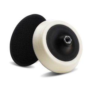 White Extra Soft Edge Rotary Backing Plates