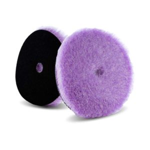 Purple Foamed Knitted Wool Pads